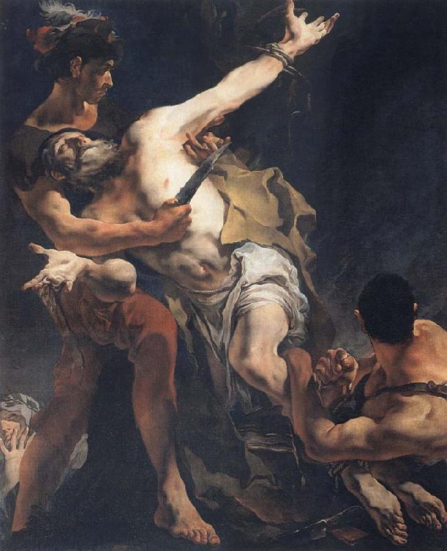 PIAZZETTA, Giovanni Battista Maryrdom of St.Bartholomew oil painting image